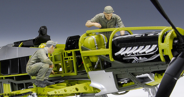 P51D Mustang Engine Maintenance set sws04-F03