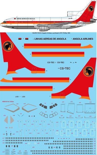 Lockheed L1011 Tristar 500 (TAAG Angola Airlines) 144-874