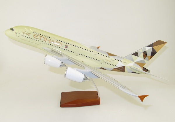 Airbus A380 Etihad Airways with cockpit and cabin LED lighting LED380-ETI