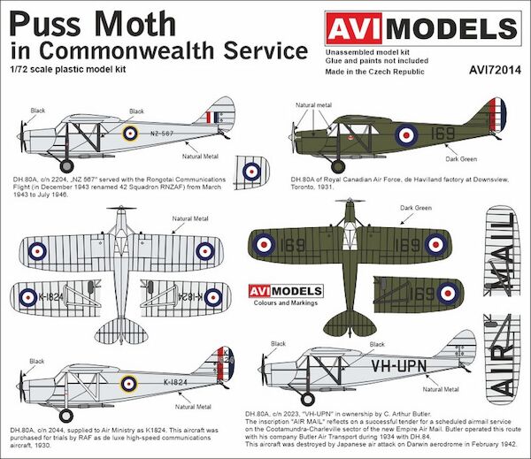 De Havilland DH80A Puss Moth