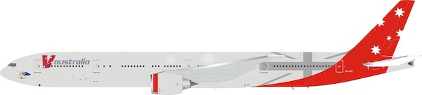 Boeing 777-300ER V Australia VH-VPD with stand B-773-VA-PD