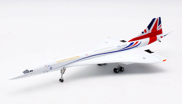 Concorde UK Flag ZZ888 United Kingdom RAF fantasy IFSSTUK01