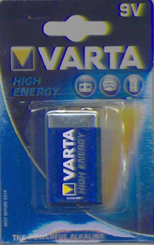 Varta High Energy 9 Volt blok E