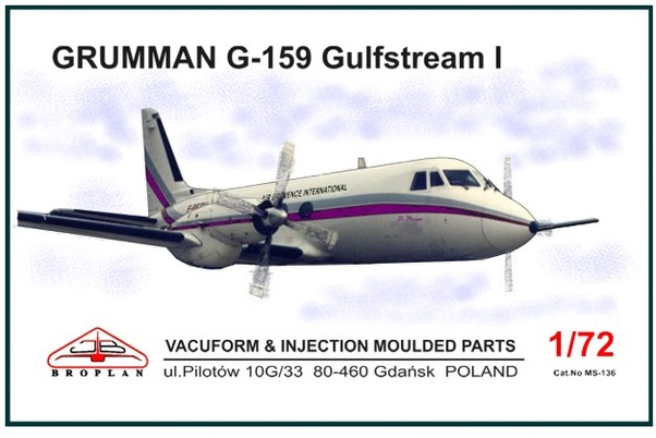 Grumman G159 Gulfstream I (Hellenic Air Force & Air Provence International (France) MS-136