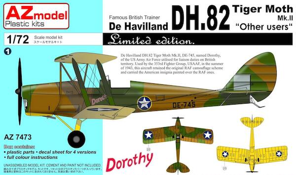 De Havilland DH82 Tiger Moth Mk.II (Other Users) az7473