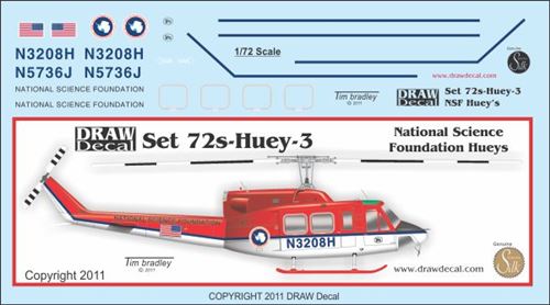 Bell UH1N Huey (National Science Foundation) 44-Huey-3