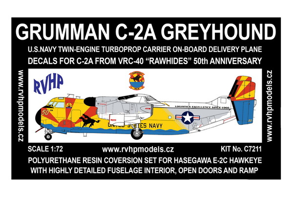 Grumman C-2A Greyhound - 2000 (VRC-40 Rawhides 50th Anniversary) C7211