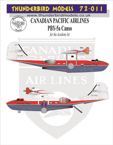 Consolidated PBY5a Canso (Canadian Pacific Airlines) TM72-011
