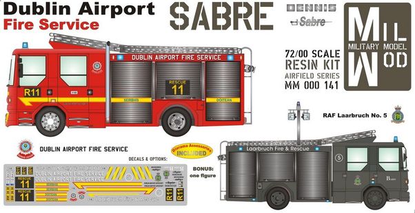 Dennis Sabre (Dublin Airport Fire Service, RAF Laarbruch) MM000-141
