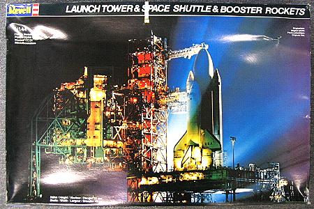 Launch Tower and Space Shuttle with Boosters Rockets VERY LAST ONE 04911