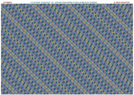German 5 colour '45