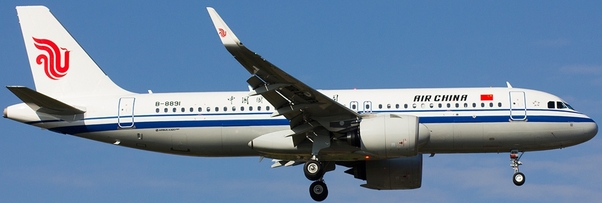 A320neo (Air China) B-8891 With Stand XX2070