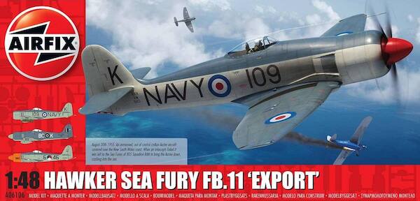 Hawker Sea Fury FB.11 'Export Edition' Including Dutch Naval markings! 06106