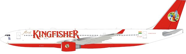 Airbus A330-200 Kingfisher Airlines VT-AJP With Stand IF332IT0121