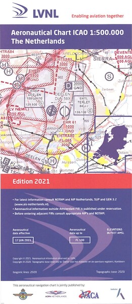 Low Countries Netherlands ICAO Edition 2021 NL-2021