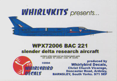 BAC221 (Former Maintrack vacform) WPX72006