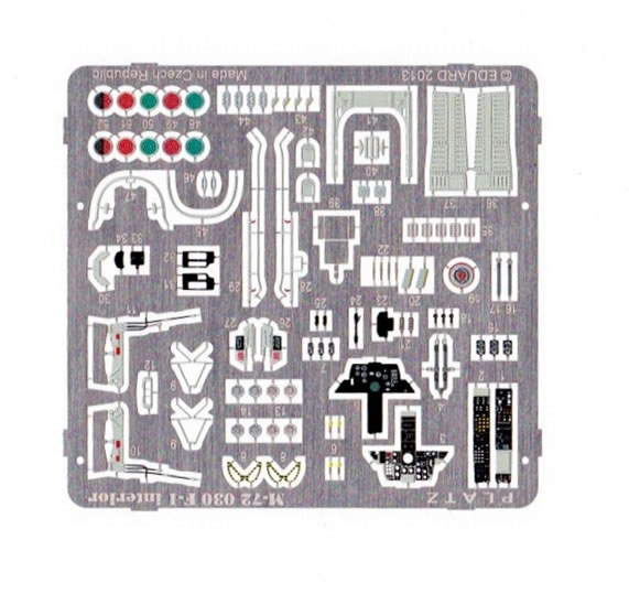 Detailset Mitsubishi F1 (JASDF) (Platz) M72-30