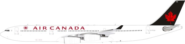 Airbus A340-300 Air Canada C-FYLG with stand B-343-AC-001