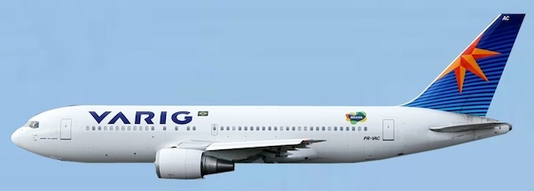 Boeing 767-200 Varig PR-VAC AC411006