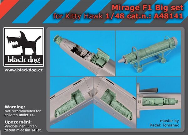 Mirage F1 big set (Kitty Hawk) A48141