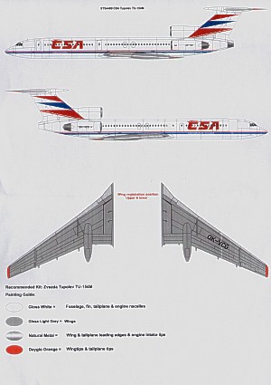 Tupolev Tu154M (CSA) sts4480