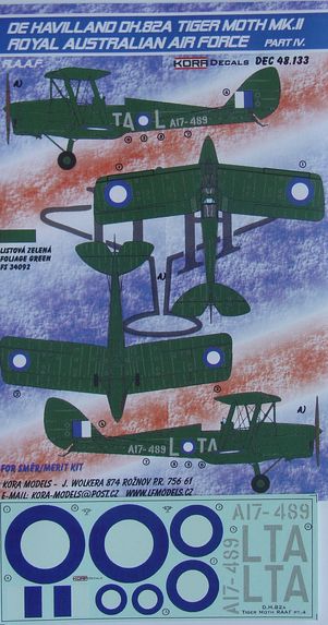 De Havilland DH82A Tiger Moth MKII (RAAF Service part 4) KDEC48133
