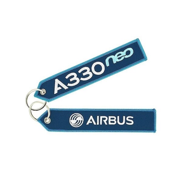 Keyholder with `A330NEO ` on one side and `AIRBUS' and Airbus logo on other side RBF-A330NEO