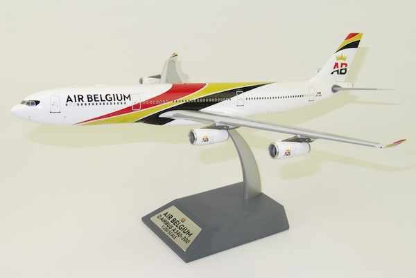 A340-300 (Air Belgium) OO-ABA With Stand IF343TBA01
