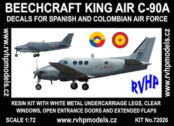 Beech C90 King Air (Colombian AF, Spanish AF) 72026