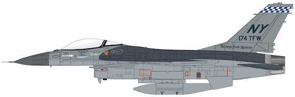 F16A Fighting Falcon (USAF, 79-0403, New York ANG/174th TFW, Saudi Arabia, Operation Desert Storm, 1991) HA3868