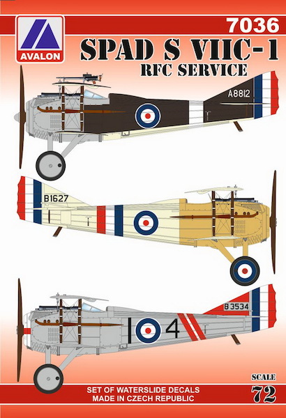 Spad S.VII C1 'RFC Service' 7036
