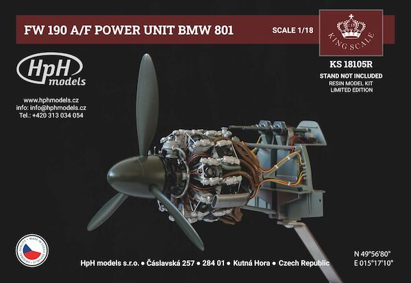 Power unit Focke Wulf FW190A/F (BMW801)  HPHKS18105R