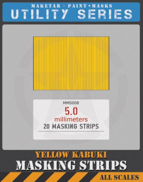 5.0 milimeter masking strips (20) MMs008