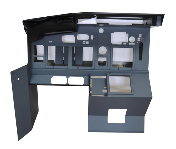 B737 Kit single seat MIP frame. ( ex-showroom model) MIP737EXSWR