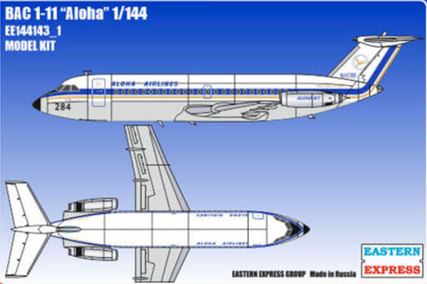 Bac 1-11-200 (Aloha) 144143-1