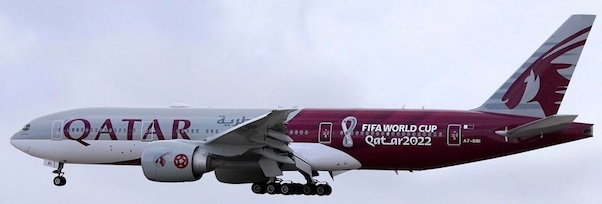 Boeing 777-200LR Qatar FIFA World cup 2022 A7-BBI 04416