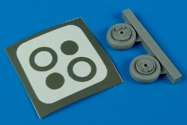 Saab 29 Tunnan Mainwheels & paintmask 7211