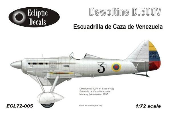 Dewoitine D500V (Venezuelan AF ECL72-005