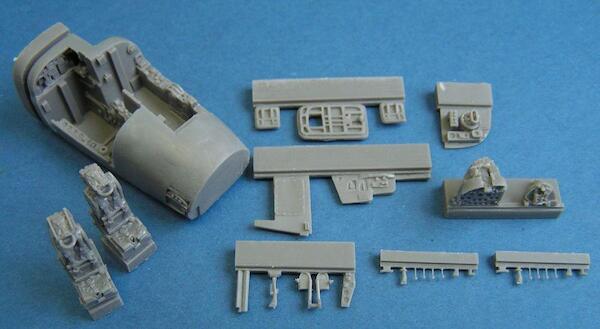 Sea Vixen FAW1 Cockpit set (Dragon-Cyber Hobby) c72106