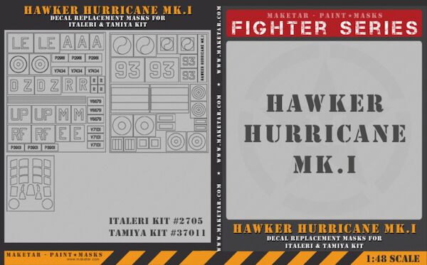Hurricane MK1 Decal replacement set (Italeri) MM48047