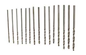 Drill bit assortment 1,05 -2,00 mm (15 drills) SQ10822