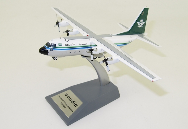 Hercules C130H L-382 (Saudi Arabian Royal Flight) HZ-116 With Stand B-130-SV-01