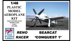 F8F Conquest I Bearcat racer HPMR048005