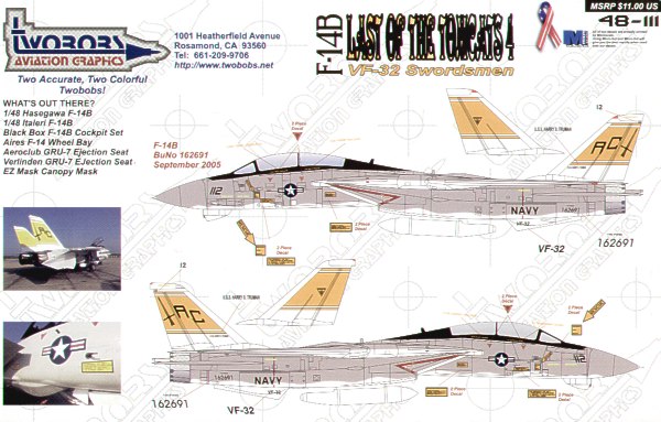 F14B Last of the Tomcat (VF32) tb48-111