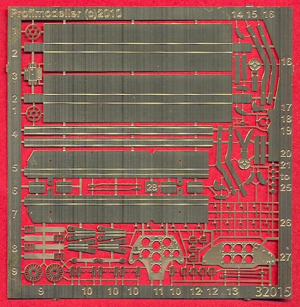 ASK21 glider detail parts (Revell) 32015