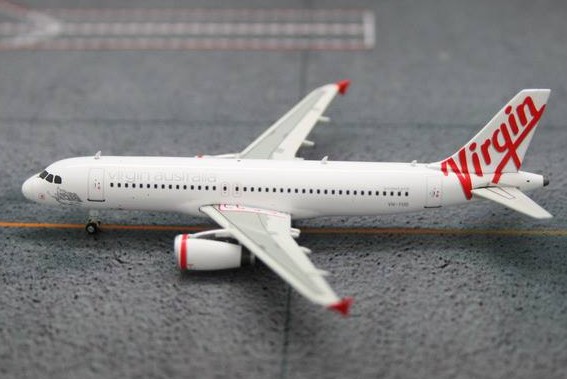virgin australia toy planes