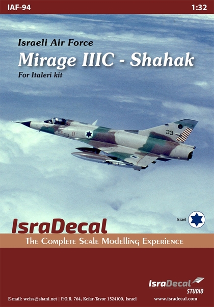 IAF Mirage IIIC IAF-94