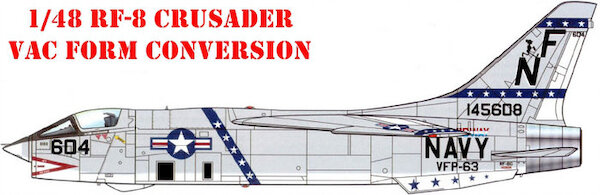 Vought RF8A/G crusader Recce (ESCI) Kiwi-RF8