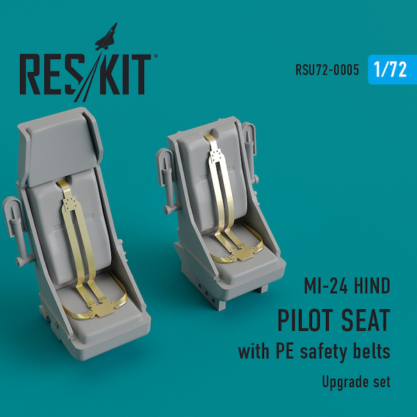 Mil Mi24 Hind Pilot seats with P/E safety belts RSU72-0005