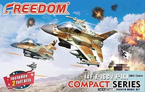 Israeli AF F16C / F16I SUFA Egg Planes (2 kits included) 162711